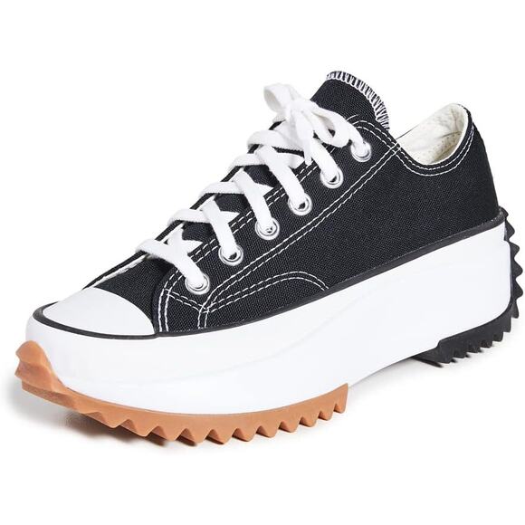 New Converse Run Star Hike Lo Platform - Black / White / Gum Mens 10/Womens 11.5 main image 5